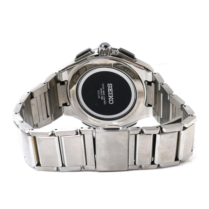 SEIKO セイコー ブライツ フライト エキスパート 電波 腕時計 ソーラー SAGA209/8B92-0AF0  メンズ【中古】