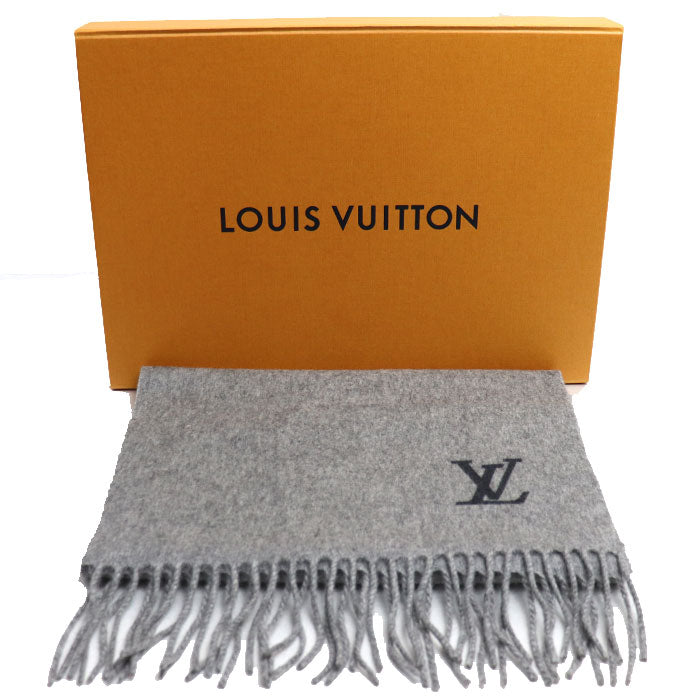 LOUIS VUITTON ルイ・ヴィトン エシャルプ・ジュラム マフラー グレー M71288 レディース【中古】