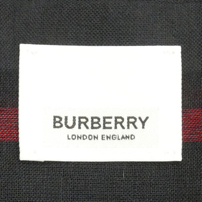 BURBERRY バーバリー ジャイアントチェック マフラー ネイビー 8015406 ユニセックス【未使用】【買取品】