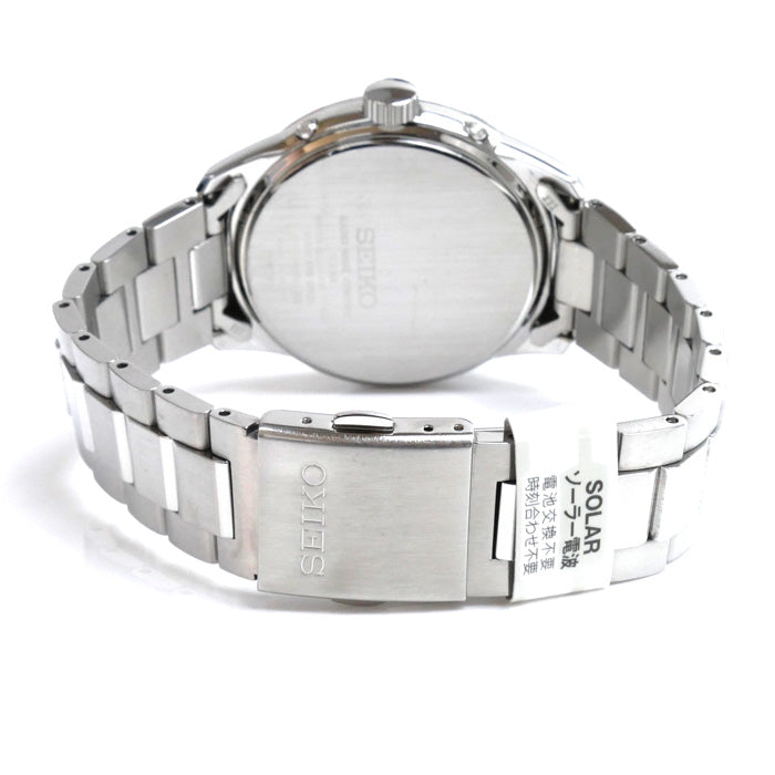 SEIKO セイコー セイコーセレクション 電波 腕時計 ソーラー SBTM255/7B24-0BR0 メンズ【中古】【美品】