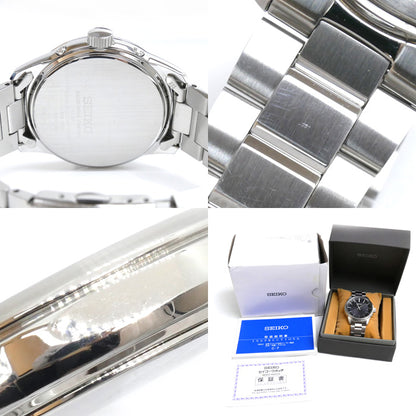 SEIKO セイコー セイコーセレクション 電波 腕時計 ソーラー SBTM255/7B24-0BR0 メンズ【中古】【美品】