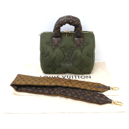 LOUIS VUITTON ルイ・ヴィトン LVピロー スピーディ バンドリエール25 2Wayショルダーバッグ カーキ M59009 IC レディース【中古】【美品】