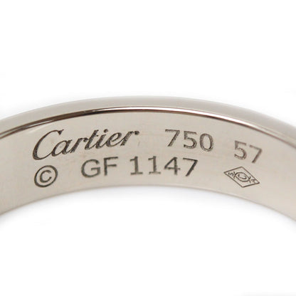 CARTIER カルティエ K18WG ホワイトゴールド ミニラブ リング・指輪 B4085157 17号 57 4.5g レディース【中古】【美品】