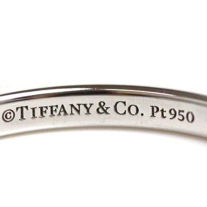 TIFFANY&Co. ティファニー Pt950プラチナ クラシックバンド 3P ダイヤ リング・指輪 61000933 ダイヤモンド 12.5号 3.5g レディース【中古】【美品】