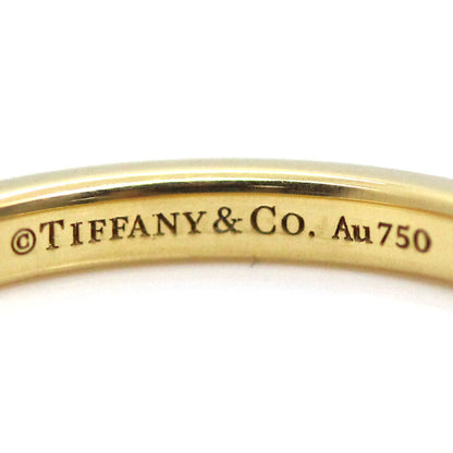 TIFFANY&Co. ティファニー K18YG イエローゴールド クラシックバンド 3P ダイヤ リング・指輪 61001522 ダイヤモンド 8号 2.3g レディース【中古】【美品】